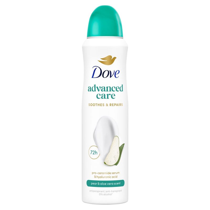 DOVE αποσμητικό σώματος spray advance care pear + aloe vera 150ml – Αποσμητικά