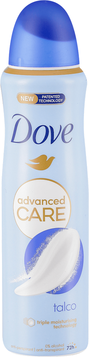 DOVE αποσμητικό σώματος spray Advanced Care Talco 150ml – Αποσμητικά