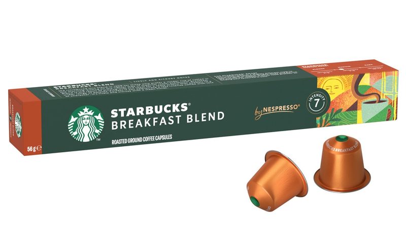 STARBUCKS καφές σε κάψουλες espresso breakfast blend 10τεμ – Κάψουλες Καφέ και Ροφημάτων