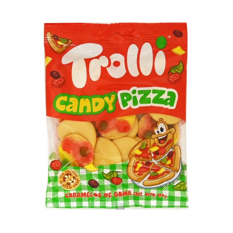 TROLLI ζαχαρωτά candy pizza 100gr – Καραμέλες, Γλειφιτζούρια και Τσίχλες