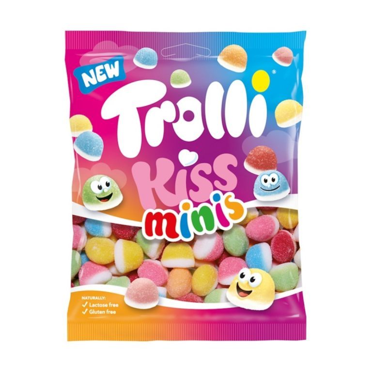 TROLLI ζαχαρωτά kiss mini 100gr – Καραμέλες, Γλειφιτζούρια και Τσίχλες