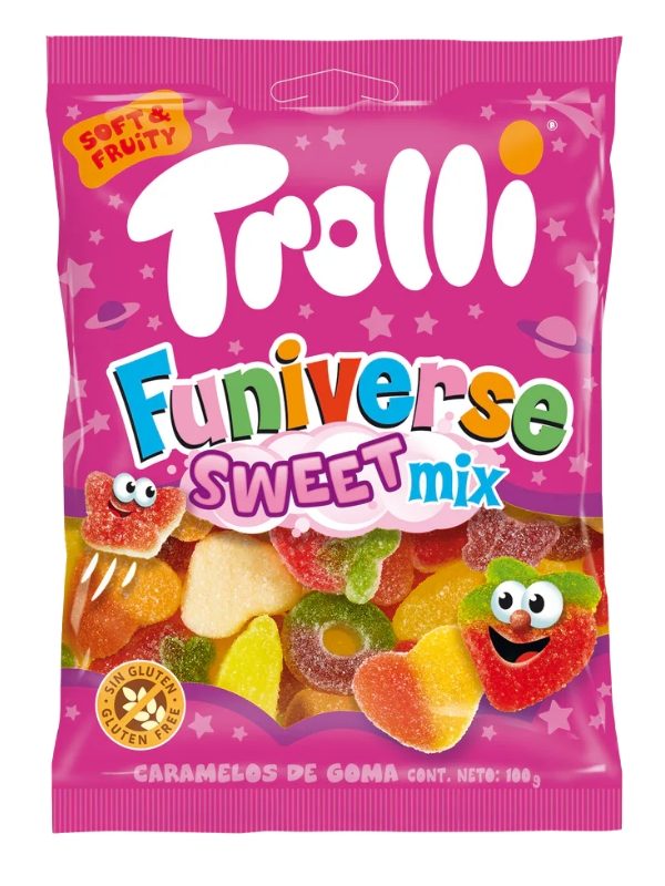 TROLLI ζαχαρωτά sweet mix 100gr – Καραμέλες, Γλειφιτζούρια και Τσίχλες
