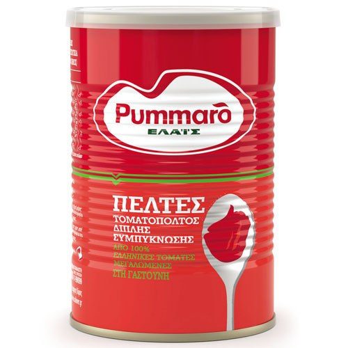 PUMMARO τοματοπολτός διπλής συμπύκνωσης 2x410gr – Σάλτσες και Dressings