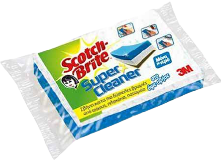 SCOTCH-BRITE μαγική γόμα super cleaner 1τεμ – Διάφορα Αξεσουάρ Καθαρισμού