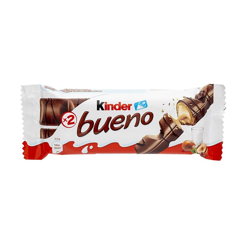FERRERO Kinder γκοφρέτα bueno 43gr – Σοκολάτες