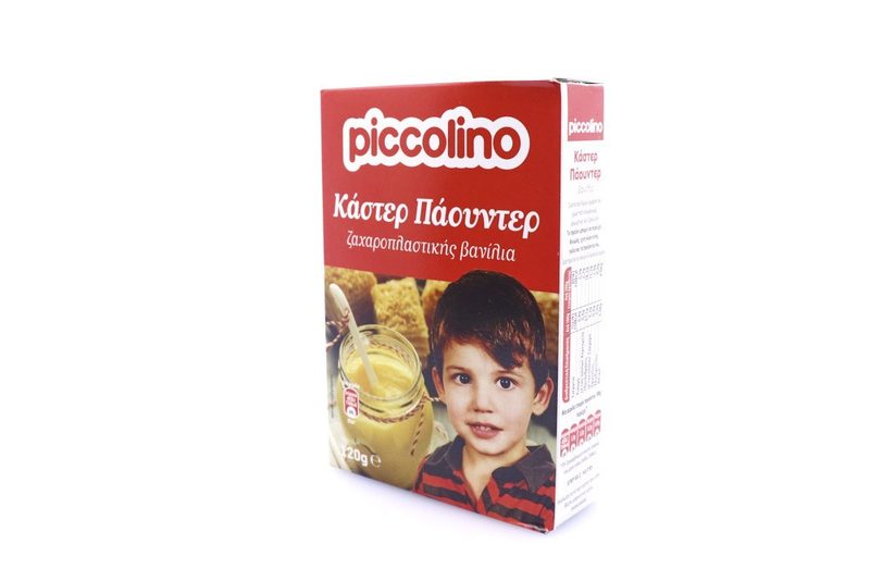 PICCOLINO κάστερ πάουντερ 120gr – Έτοιμα Μείγματα για Γλυκά